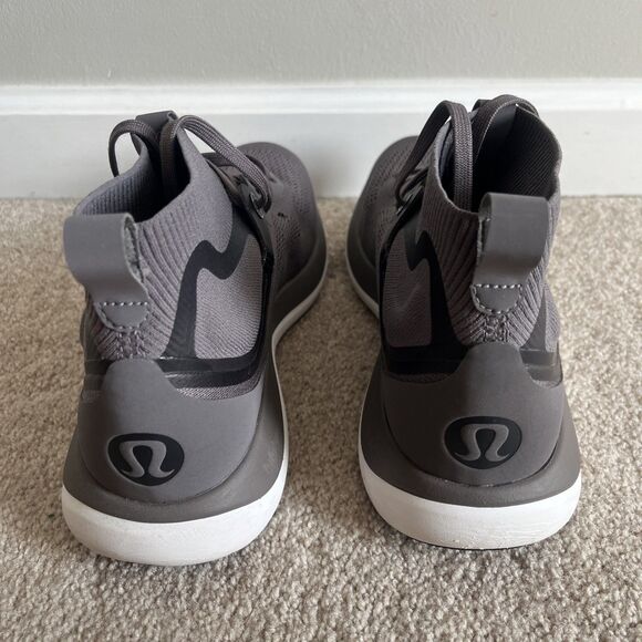 Lululemon Shoes Chargefeel Workout Mid 10 Gray Workout Exercise Comfort Athletic - Picture 4 of 8